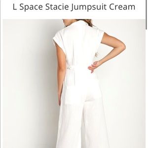L Space Stacie Jumper White Linen